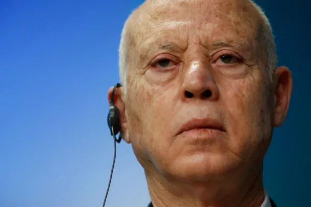 الرئيس التونسي قيس سعيد (رويترز)