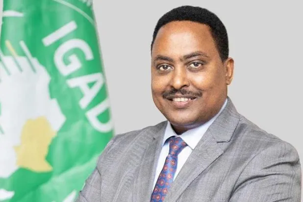 السكرتير التنفيذي لـ«إيقاد» الإثيوبي ورقني قبيهو (سونا)