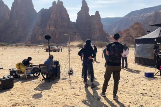 هدف این اردو مهارت آموزی استعدادهای سینمای سعودی توسط سینماگران حرفه ای است (وبسایت کمپانی فیلم العلا)