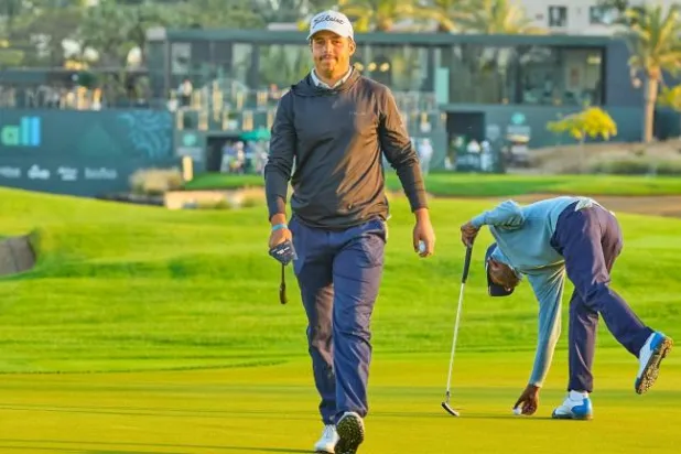 المغربي المهدي فاكوري خلال مشاركته الأخيرة (الشرق الأوسط)