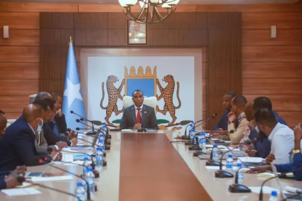 رئيس الحكومة الصومالية يترأس مؤتمر المحور الأمني (وكالة الصومال الرسمية)