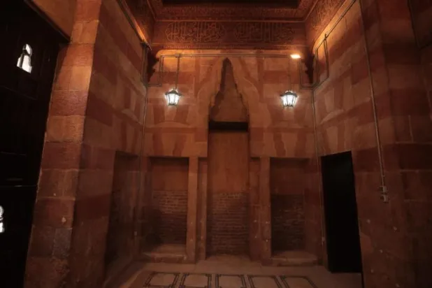 من المباني الأثرية التي افتُتحت اليوم الثلاثاء في القاهرة (وزارة السياحة والآثار المصرية)