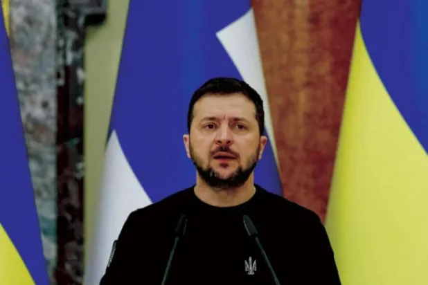 Ukrayna Devlet Başkanı Vladimir Zelenskiy. (Reuters)