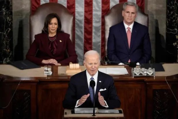 بايدن في خطاب حال الاتحاد: نسعى إلى «المنافسة وليس المواجهة» مع الصين