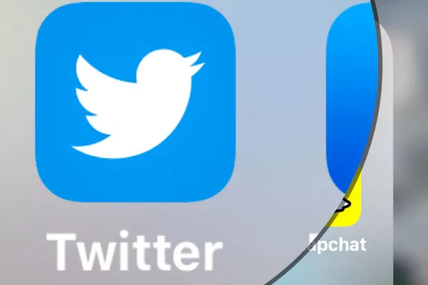 شعار تطبيق «تويتر» (أ.ف.ب)