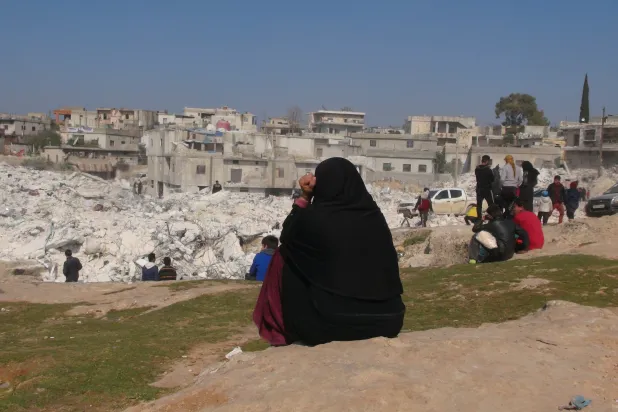 وحيدة بقيت في حارم (الشرق الأوسط)