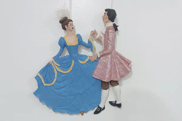 عمل للتشكيلية السودانية مروة عبد القادر مصطفى