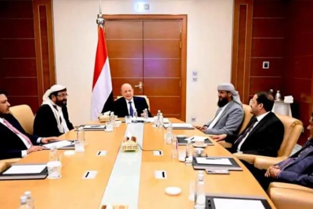 Yemen Başkanlık Konseyi'nin Riyad'daki toplantısı (SABA)