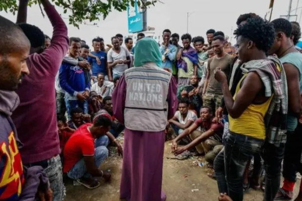 Yemen'deki Afrikalı göçmenler ailelerine yardım etmek için fırsatlar arıyor (Birleşmiş Milletler)