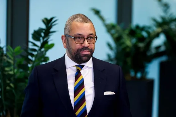 وزير الخارجية البريطاني جيمس كليفرلي (أ.ف.ب)