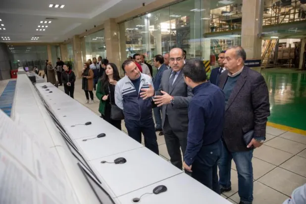 جانب من الجولة التفقدية للمشروعات الصينية في مصر (صفحة المنطقة الاقتصادية لقناة السويس على فيسبوك)