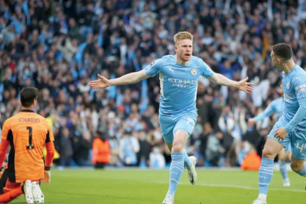 في العام الماضي فاز مانشستر سيتي على ريال مدريد 4-3 في مباراة الذهاب في الدور نصف النهائي (غيتي)