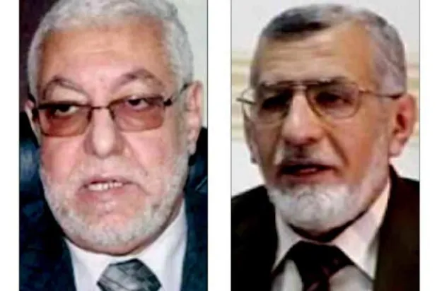 صورتان متداولتان لمحيي الدين الزايط (يمين) ومحمود حسين