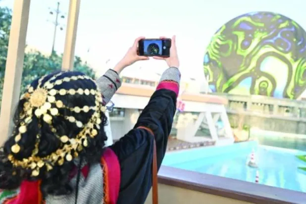 روز تاسیس حکومت سعودی روایتگر اصالت و پیوند و پیشرفت (عکس: بشیر صالح)
