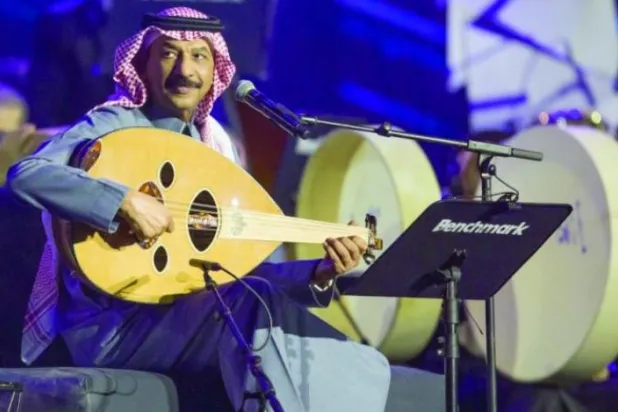 İbadi el-Cevher ud dinletisiyle izleyicilere unutulmaz anlar yaşattı. (Şarku’l Avsat)