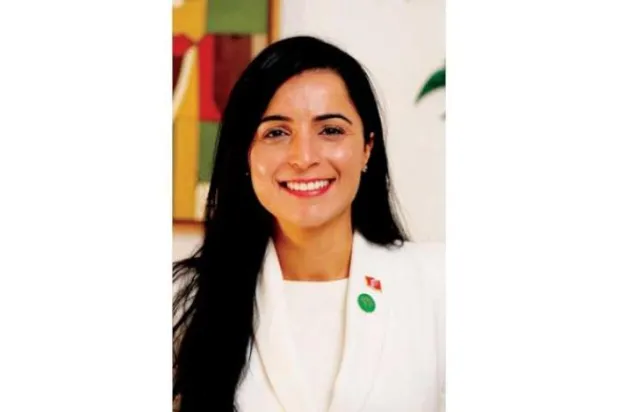 Üçüncü Cumhuriyet Partisi Genel Başkanı Olfa Hamdi. (Şarku’l Avsat)