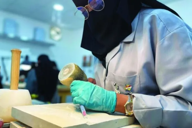 يطمح العديد من المشاركين في الدورات إلى تأسيس علامات تجارية خاصة (الشرق الأوسط)