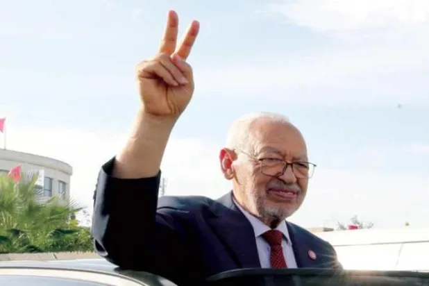 Rached Ghannouchi, head of the Ennahda Movement. (EPA) 