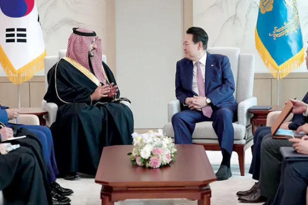 وزير الدفاع السعودي يبحث الشراكة الدفاعية الاستراتيجية مع كوريا