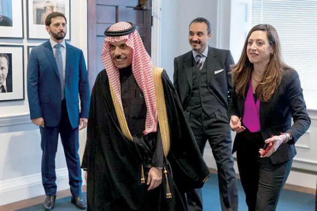 بن فرحان: الوضع في سوريا ليس مقبولاً... ومنفتحون على الحوار مع إيران