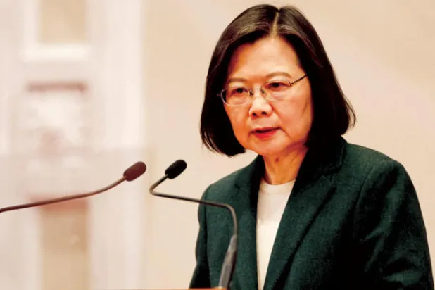 «ترانزيت» لرئيسة تايوان يقلق الصين