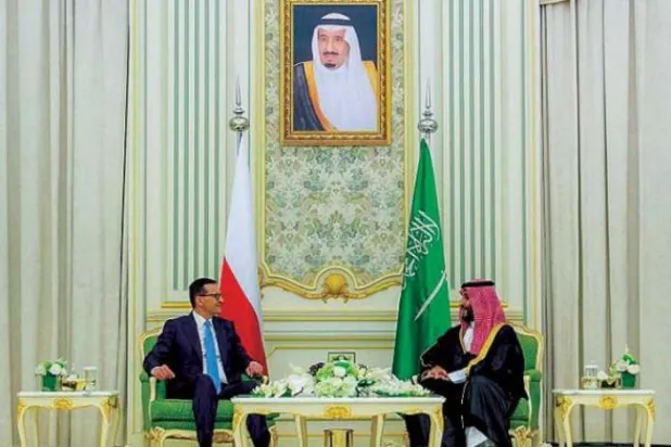 ولیعهد سعودی و نخست وزیر لهستان درباره گسترش همکاری گفتگو کردند