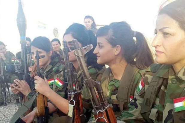 نشطاء أكراد يطلقون حملة بعنوان «امرأة... حياة... حرية»