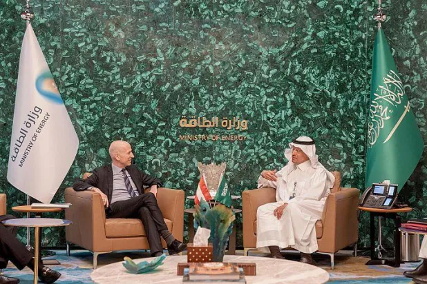 وزير الطاقة السعودي يلتقي بوزير العمل والاقتصاد النمساوي