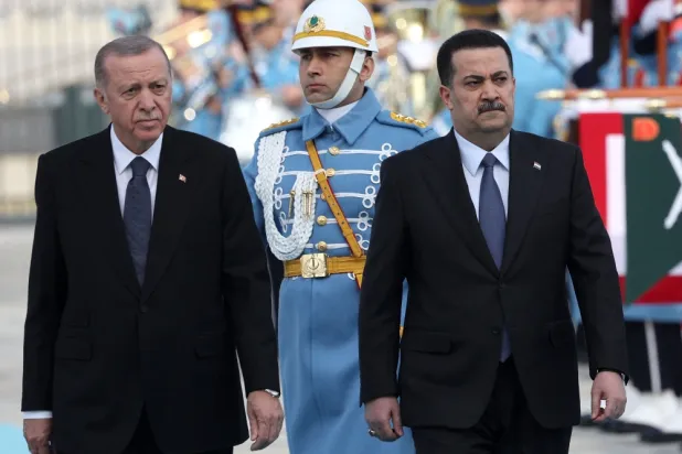 رئيس الورزاء العراقي في تركيا لمناقشة ملفَّي المياه والأمن