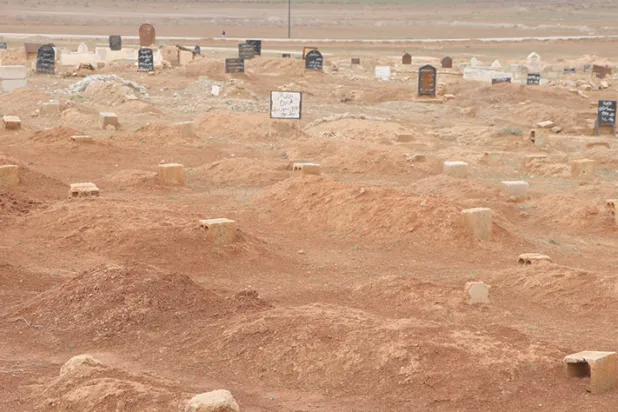 «لا شواهد» لقبور اللاجئين العراقيين