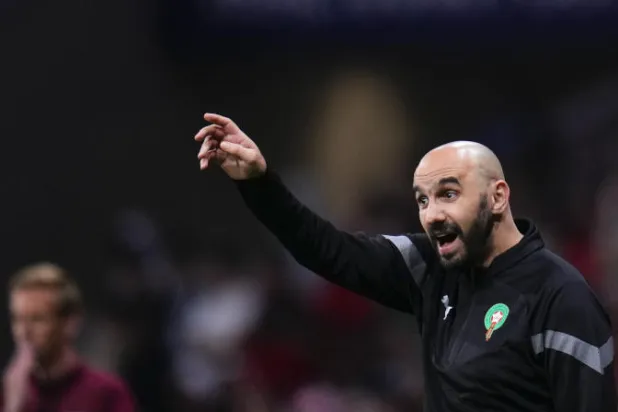 الركراكي يتحسر على غياب الفاعلية الهجومية المغربية أمام بيرو