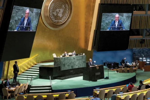 الجمعية العامة للأمم المتحدة تعتمد قراراً «تاريخياً» لمكافحة التغير المناخي