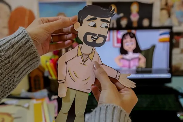 Gazzeli çocukların hayali: Çizgi filmler