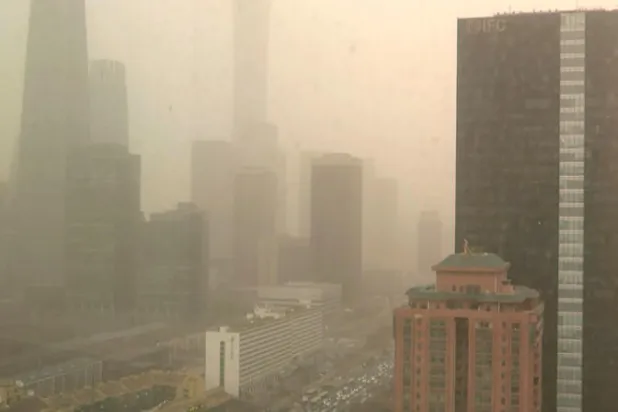 العالم يتنفس هواءً ملوثاً