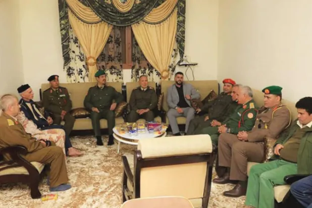 حفتر يمدد نفوذه إلى الزنتان باجتماع ممثليه مع الجويلي