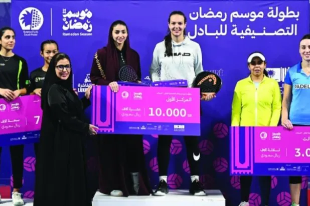 منيرة البراك: «بطولة رمضان التصنيفية للبادل» فرصة لاستقطاب المواهب