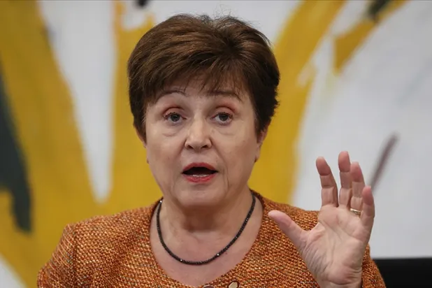 IMF Başkanı Georgieva: Dünya ekonomisinin bu yıl yüzde 3'ten az büyümesini bekliyoruz