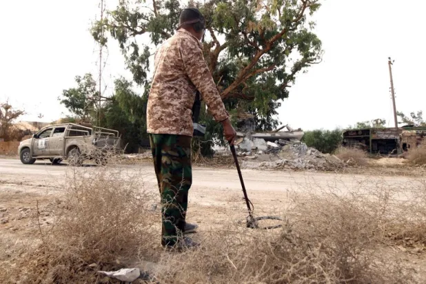 Terörün pençesindeki Libya: Silahlar sustu, mayınlar kaldı