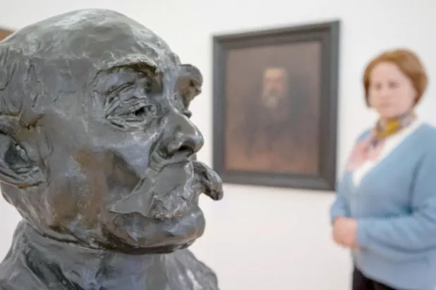 معرض في برنو يستعيد زيارة النحات الفرنسي رودان لبراغ