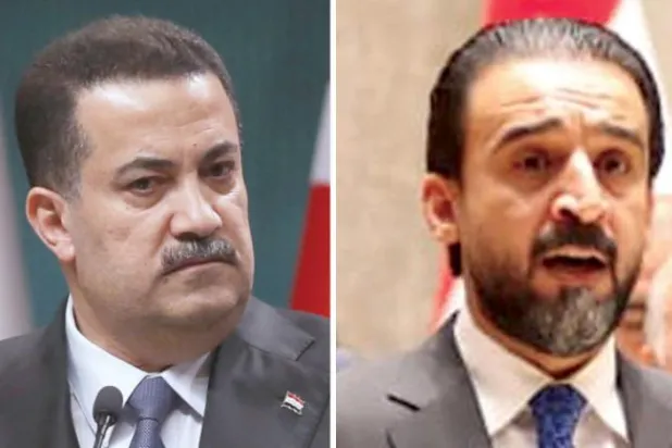 محمد الحلبوسی (اے ایف پی) - محمد شیاع السودانی (اے ایف پی)