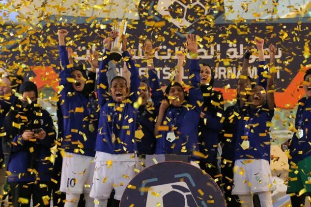 «لمياء» تتوج اليمامة بكأس الصالات السعودية للسيدات