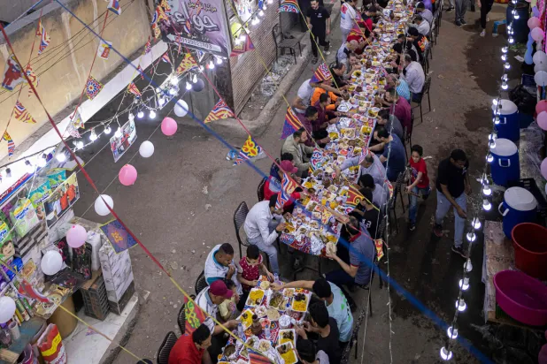 'Matariya' Mass Iftar Table...Egyptian Viral Tradition in Ramadan