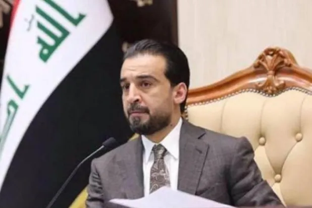 عراقی پارلیمنٹ کے اسپیکر محمد الحلبوسی (واع)