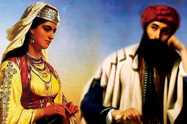 عفراء وعروة بن حزام: عناقهما المستحيل نابت عنه شجرتان ملتفّتان على قبرين