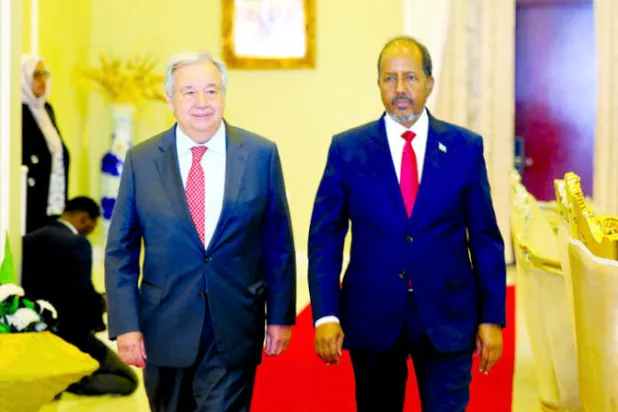 غوتيريش يعزز الدعم الأممي للصومال بـ«زيارة تضامنية»