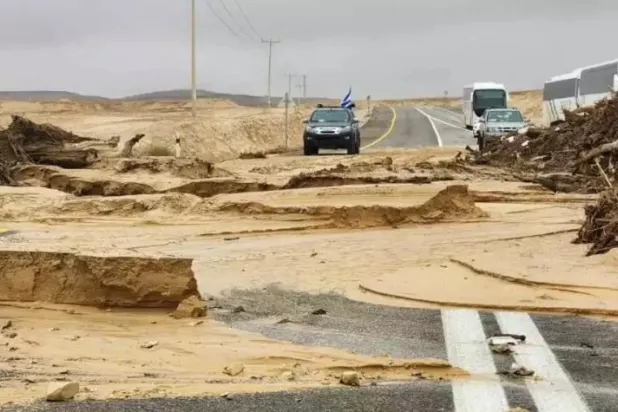 الفيضانات تقتل شخصين في إسرائيل