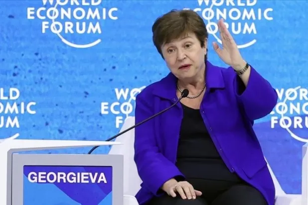 IMF Başkanı Georgieva'dan "zayıf büyüme ve inatçı enflasyon" değerlendirmesi