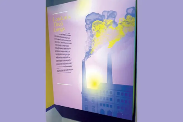 معرض لندني عن الضباب في روايات ديكنز