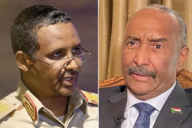 مسؤولون سودانيون: البرهان مستعد لحل الأزمة مع قوات الدعم السريع