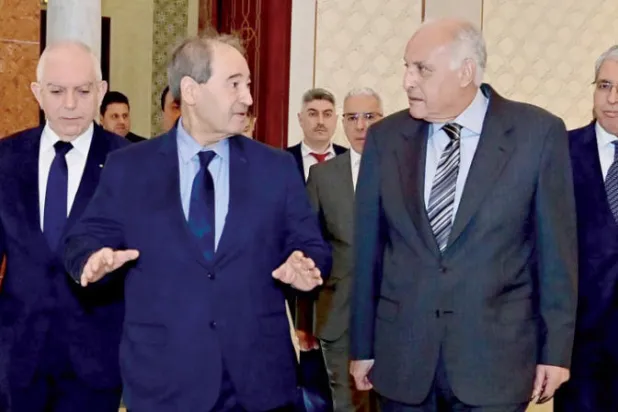 وزير الخارجية السوري في الجزائر